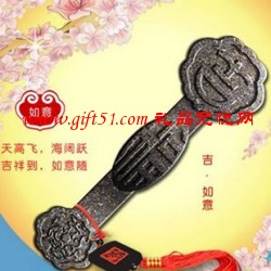 吉祥如意茶雕定制 節日禮品