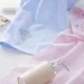 內野UCHINO素色高低毛繡花面巾